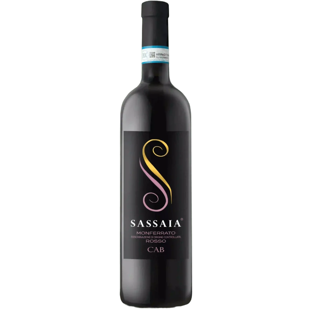 Bottle of Monferrato Rosso Italian Wine